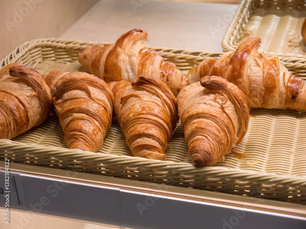 Obraz 焼きたてクロワッサン