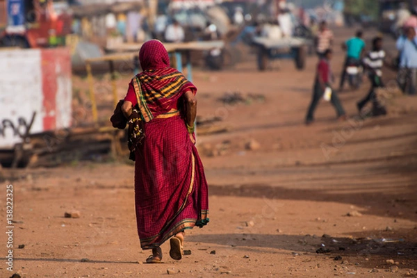 Obraz in strada a Badami