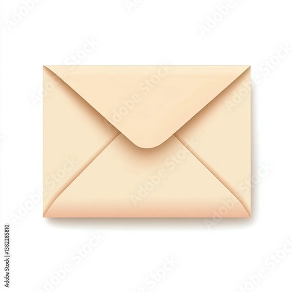 Obraz Beige envelope illustration