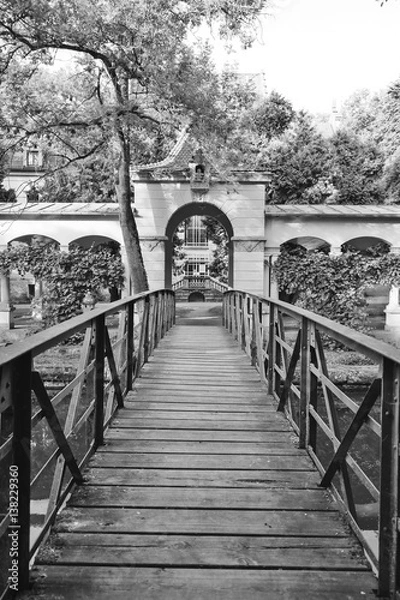 Obraz Wildbad Tauber Bridge