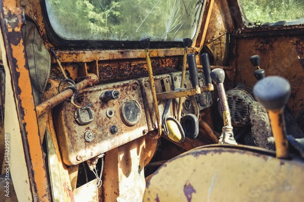 Obraz Rusty Cockpit