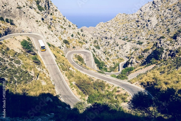 Obraz Sa Calobra Serpentines