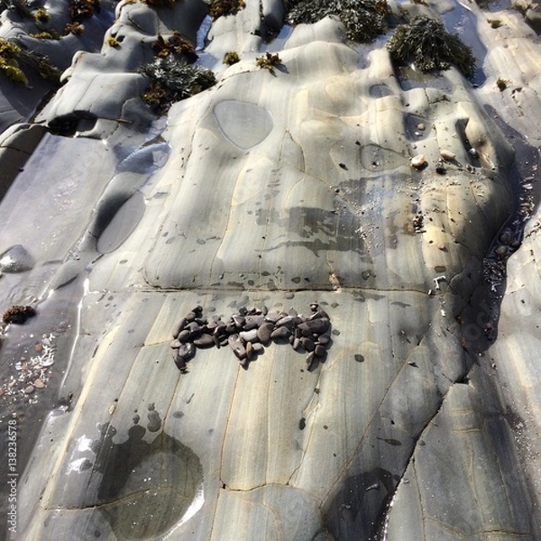 Obraz Rocks at beach