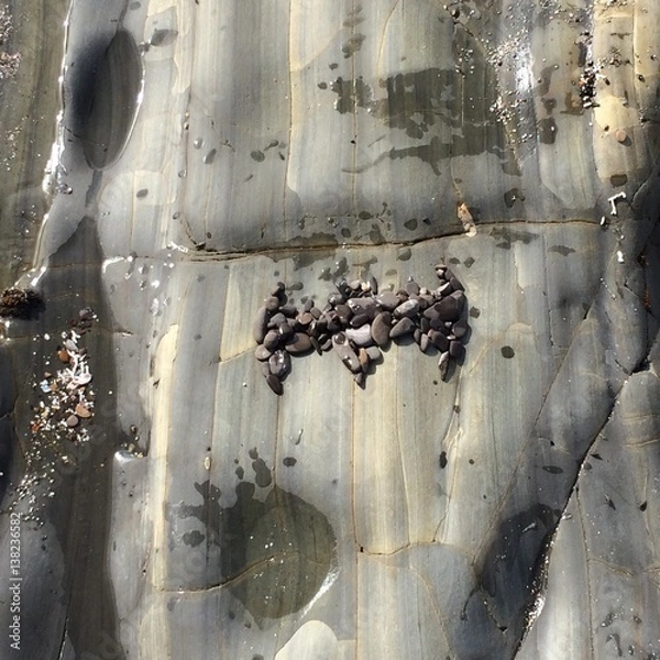 Obraz Rocks at beach