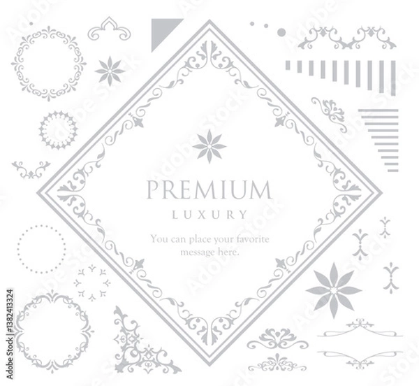 Fototapeta フレームデザイン