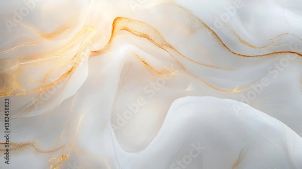 Fototapeta Elegant marble background with white stone texture and minimal backdrop for modern design inspirations