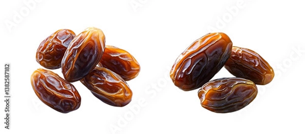 Obraz date fruit isolated on transparent background