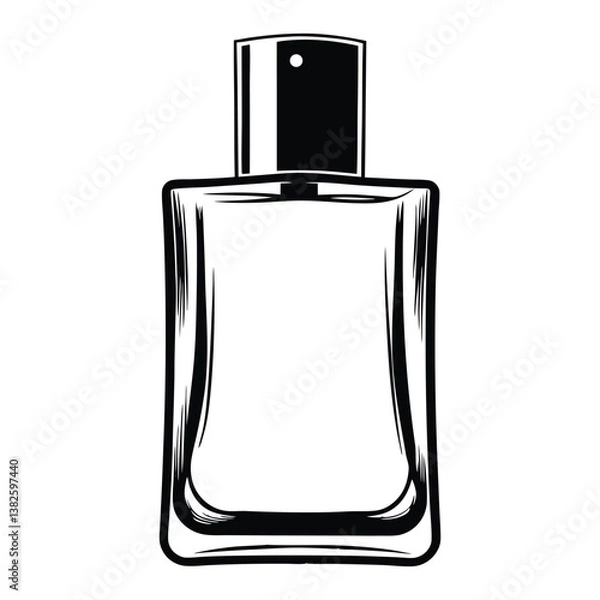 Fototapeta Elegant Perfume Bottle Design