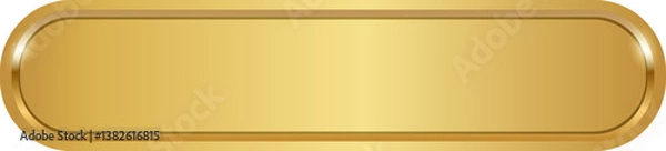 Obraz Gold button frame