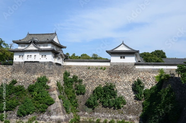Fototapeta 大阪城 千貫櫓・多聞櫓