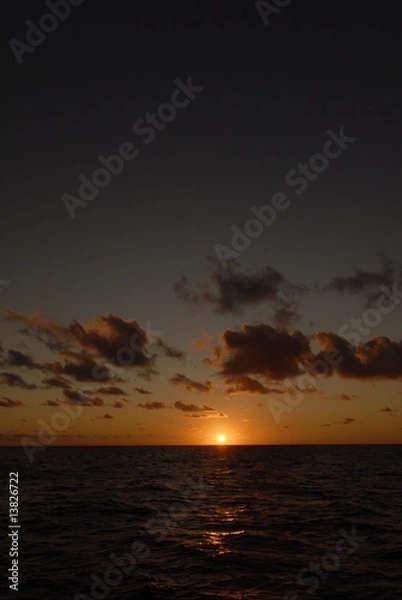 Obraz コルテス海の夕日