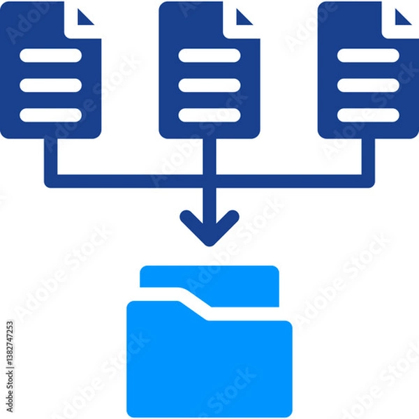 Fototapeta Data Collection Icon