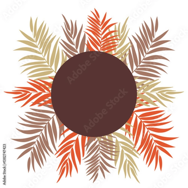 Obraz autumn leaf foliage icon