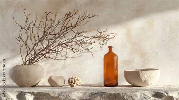 Fototapeta Inorganic product background generated by AI