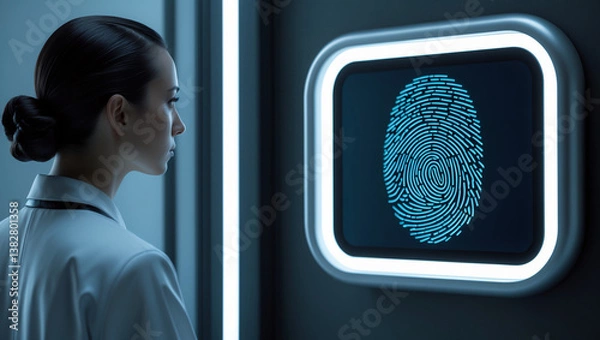Obraz Biometric Security System