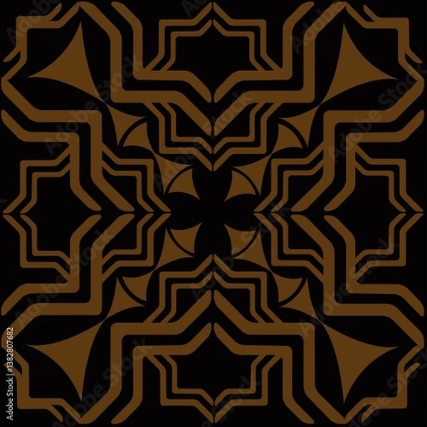 Obraz geometric creative decorative ethnic illustration pattern