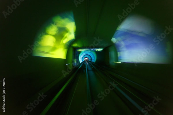 Fototapeta The Light at the End of the Tunnel