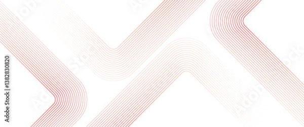 Obraz Vector modern triangle and squares line with line technology line background.	