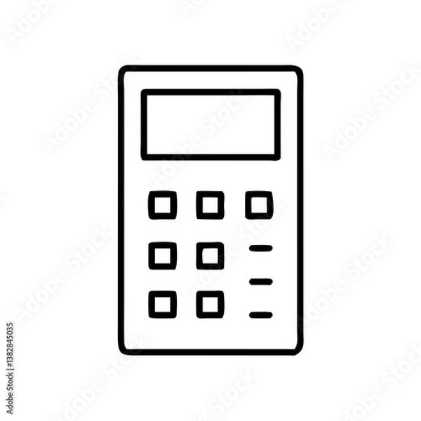 Obraz Calculator illustration 