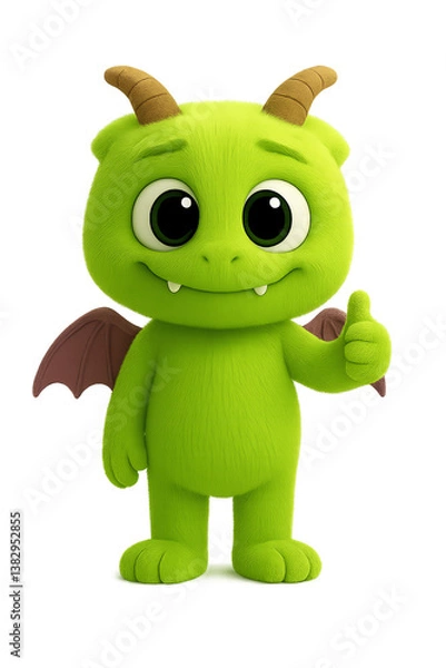 Obraz Monster mit Daumen hoch