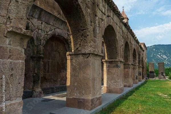 Obraz Exterior the Odzun monastery complex