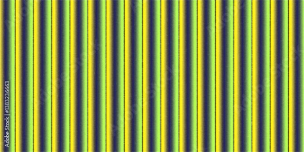 Fototapeta Yellow  striped pattern with colorful vertical lines