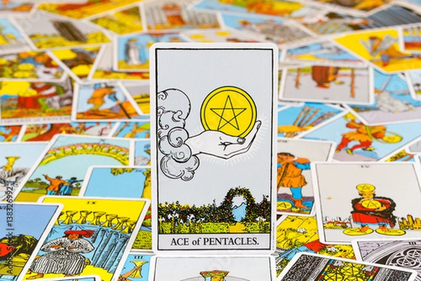 Fototapeta Tarot Karten