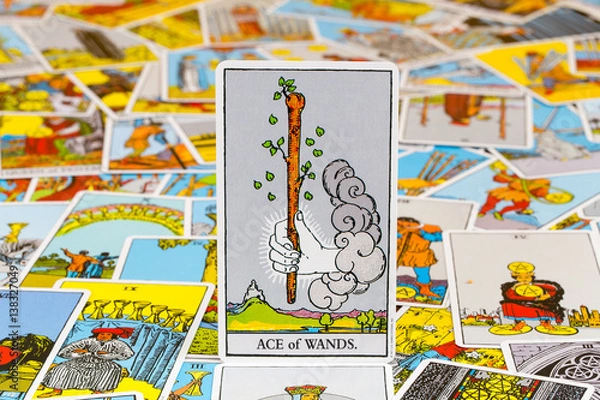 Fototapeta Tarot Karten