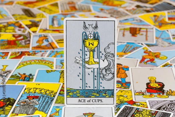 Fototapeta Tarot Karten