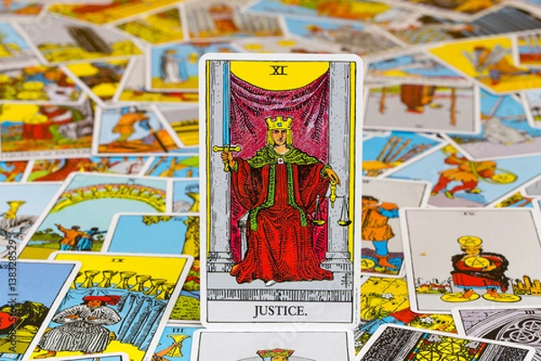 Fototapeta Tarot Karten