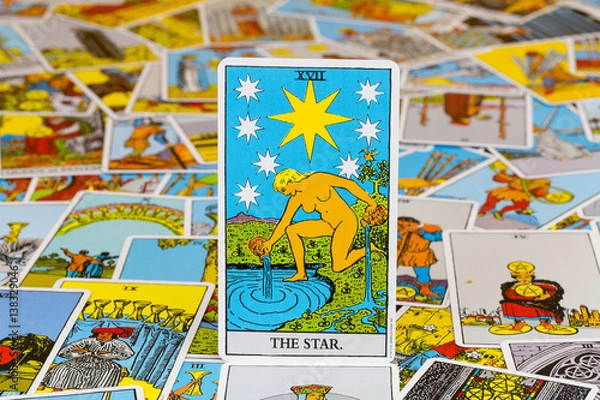 Fototapeta Tarot Karten