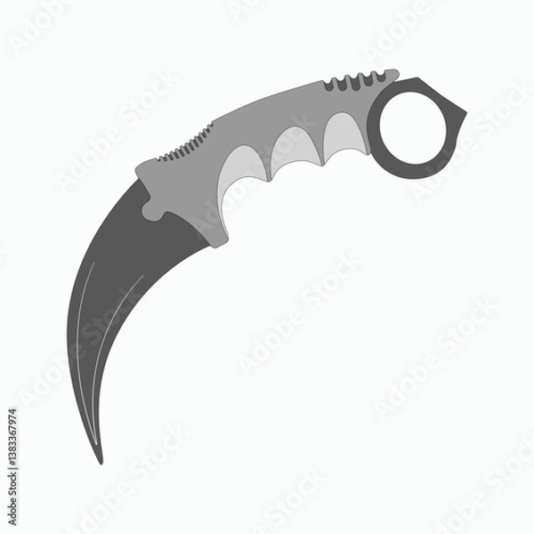 Obraz samurai_knife cs