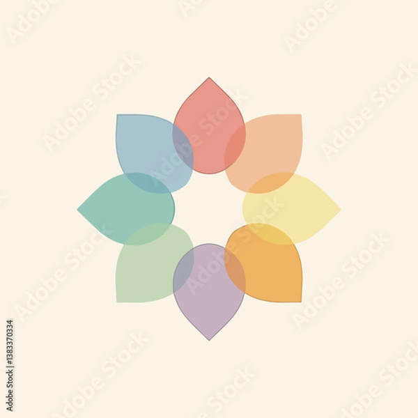 Fototapeta abstract floral background