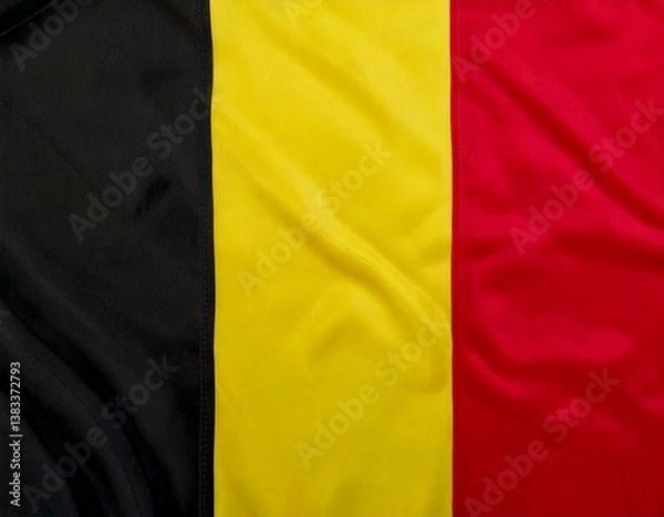 Fototapeta ベルギー国旗の背景
