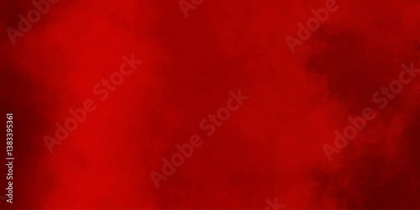 Fototapeta Abstract grainy red grunge texture with blood red smoke, red paper texture. Grunge red metal background. Red Textured surface of colored plastic, abstract background. Professional Stock Photo.	