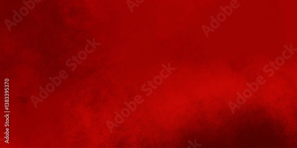 Fototapeta Abstract grainy red grunge texture with blood red smoke, red paper texture. Grunge red metal background. Red Textured surface of colored plastic, abstract background. Professional Stock Photo.	
