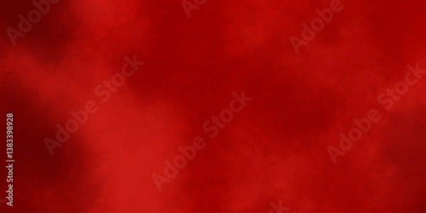 Fototapeta Abstract grainy red grunge texture with blood red smoke, red paper texture. Grunge red metal background. Red Textured surface of colored plastic, abstract background. Professional Stock Photo.	