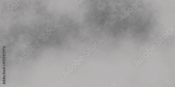 Fototapeta Abstract dark grey Grunge Cloudy Texture Background with scratches Wallpaper. Abstract dark gray dramatic smoke brush effect. Grunge painted paper textured canvas for design watercolor scraped vector.