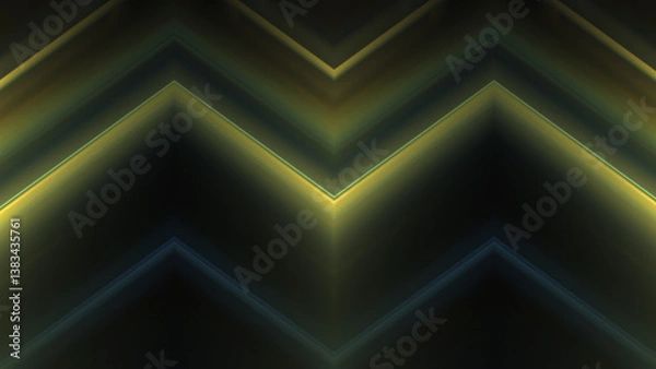 Fototapeta Abstract green lines background 