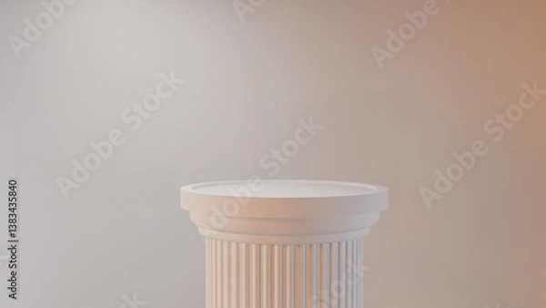 Obraz 3d greek pillar