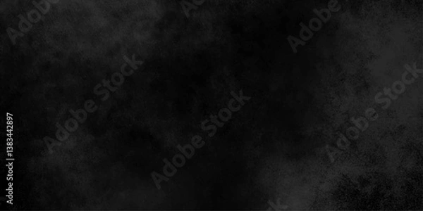 Fototapeta Abstract dark Grunge Cloudy Texture Background Wallpaper.  Abstract dark dramatic smoke brush effect.  Grunge painted paper textured canvas for design watercolor scraped vector.