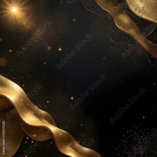 Obraz Elegant Gold Luxury Abstract Background