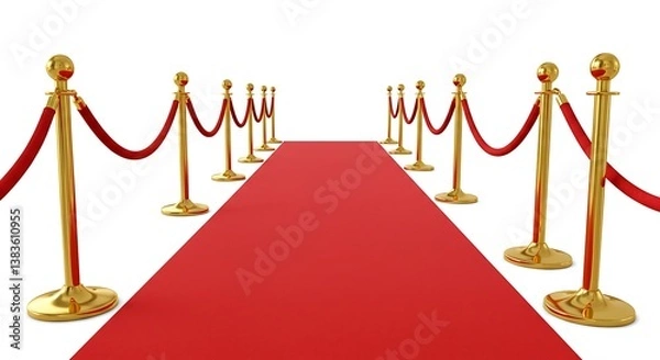 Obraz Golden Path to Prestige AI Generated