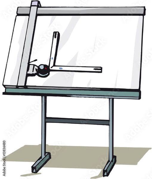 Obraz Technischer Zeichner