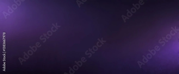 Obraz abstract purple to dark violet. The texture is subtly grainy resembling a fine noise pattern that adds depth and a sof background. ai