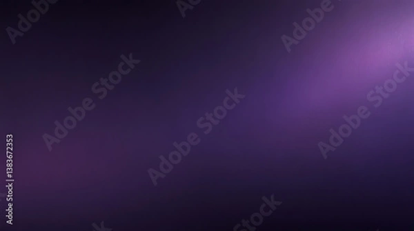 Fototapeta abstract purple to dark violet. The texture is subtly grainy resembling a fine noise pattern that adds depth and a sof background. ai