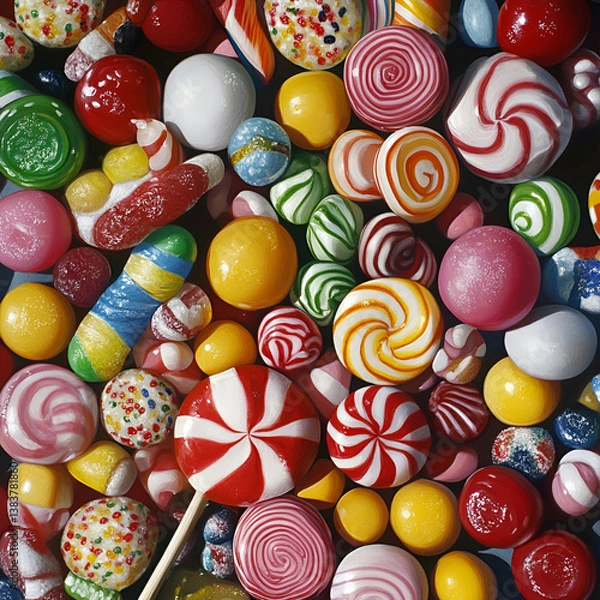 Obraz easter celebrate colorful candy