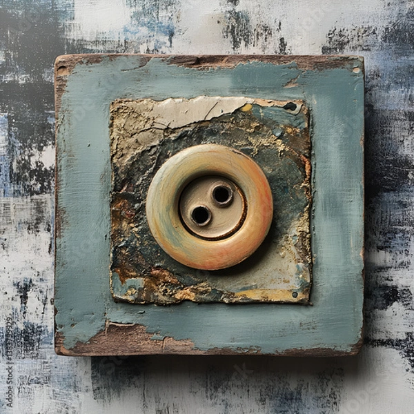 Obraz old door bell disegen