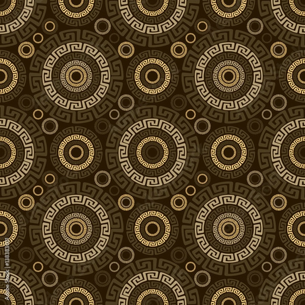Fototapeta Fashion seamless tile vector pattern
