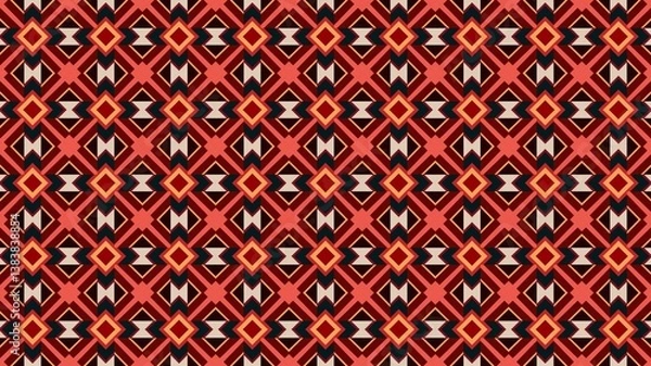 Fototapeta fabric motif. seamless pattern. wallpaper. background